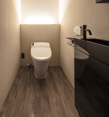 貸別荘「Moi Sauna Villa」　レストルーム